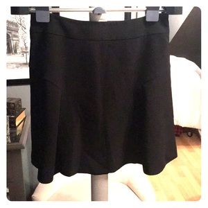 Black shirt flowy skirt from Express